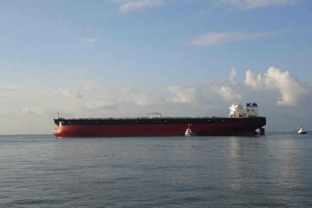 VLCC Pertamina Pride berhasil melewati Selat Hormuz, Selasa (7/7/2026). Foto: Pertamina International Shipping