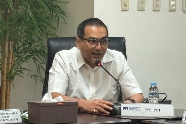 Direktur Utama PT Pelabuhan Patimban Internasional (PPI) Fuad Rizal di Kantor Pelabuhan Patimban, Subang, Jawa Barat, Kamis (9/7/2026). Foto: Fariza Rizky Ananda/kumparan