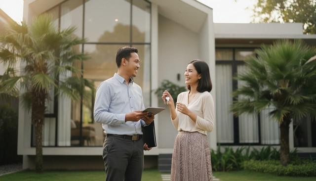 Ringankan cicilan dengan program BRI KPR Take Over. Foto: Shutterstock AI/Shutterstock