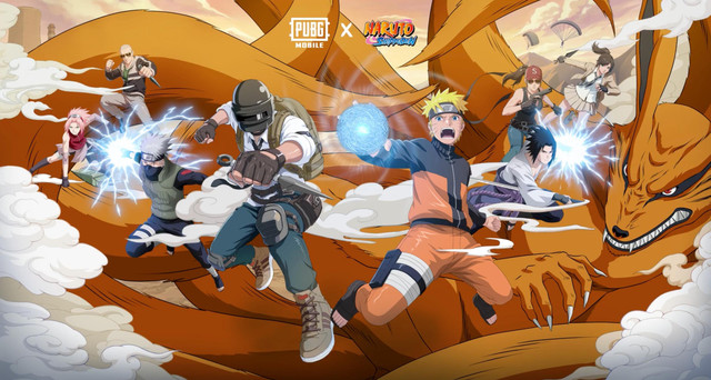 PUBG Mobile x Naruto. Foto: Dok. x.com/PUBGMOBILE