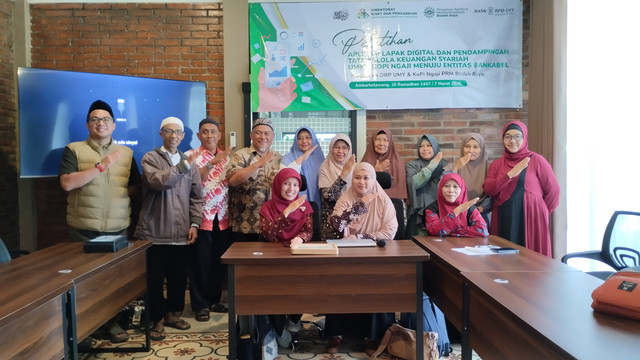 UMY Latih UMKM KoPi Ngaji Kelola Keuangan Syariah dan Lapak Digital