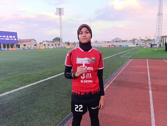 Pemain Putri Batang U18, Jimbaran Jihan Jauhari. Foto: Vega Ma'arijil Ula/kumparan