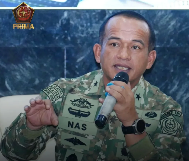 Kapuspen TNI Brigjen TNI Muhammad Nas Foto: Instagram / @puspentni