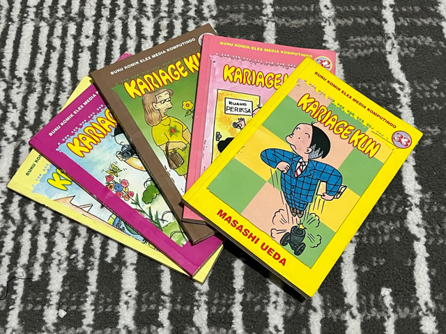 Komik Kariagekun karya Masashi Ueda yang tamat Juli. Foto: Ochi Amanaturrosyidah/kumparan