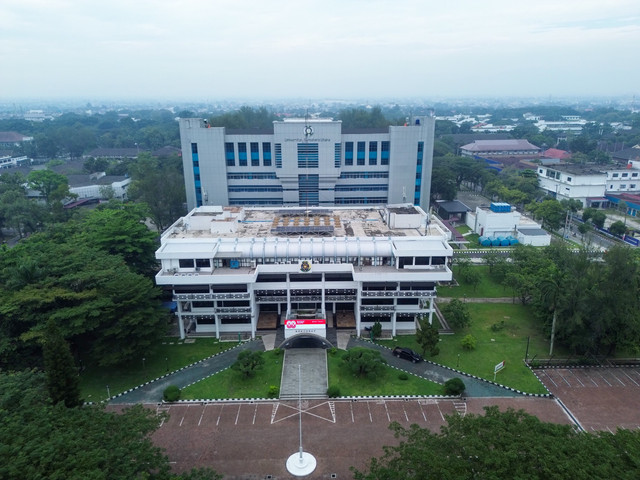 Kampus Universitas Sumatera Utara (USU) di Medan. Foto: Sumaterra Aerial/Shutterstock
