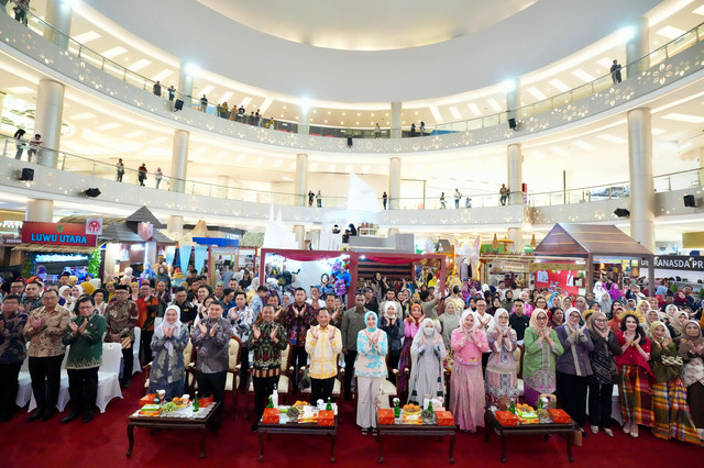 Ketua Harian Dewan Kerajinan Nasional (Dekranas) Tri Tito Karnavian menghadiri penutupan rangkaian HUT ke-46 Dekranas di Makassar, Sulawesi Selatan (Sulsel), Minggu (12/7/2026). Foto: Dok. Kemendagri