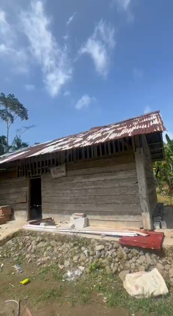 Suasana SDN 1 Tanjung Raja Kelas Jauh di Pedukuhan Batu Nyangka, Pekon Tanjung Raja, Kecamatan Cukuh Balak, Kabupaten Tanggamus. Foto: Dok. Istimewa