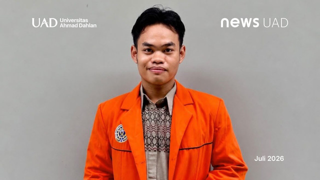 Dandi Saputra Mahasiswa Universitas Ahmad Dahlan (UAD) raih juara 2 kompetisi esai nasional (Foto. Dandi)