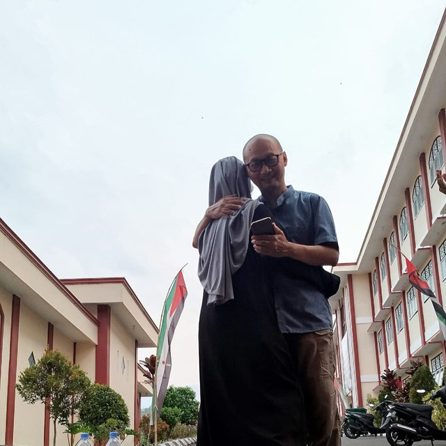 Momen pamitan. Foto: Dokumen pribadi