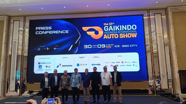 Bocoran Mobil Baru di Press Conference GIIAS 2026, Jakarta, Senin (13/7/2026).  Foto: Sena Pratama/kumparan