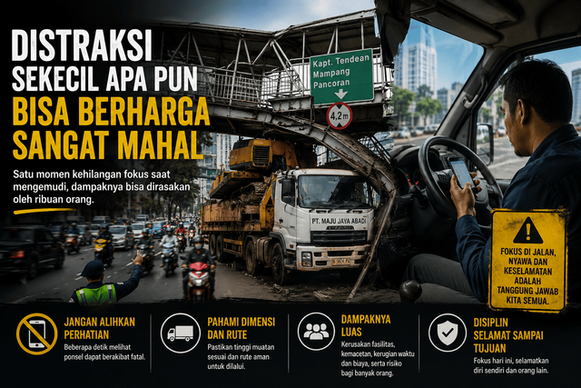 Ilustrasi distraksi. (Sumber: ChatGPT.co.id).