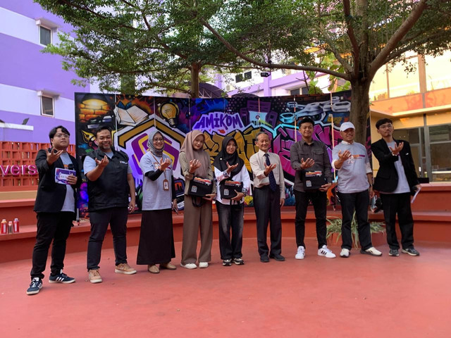 Universitas Amikom Yogyakarta meresmikan Creativerse sebagai ruang kolaborasi baru di lingkungan kampus pada Senin (13/7). Foto: Pandangan Jogja/Ike Kirana.