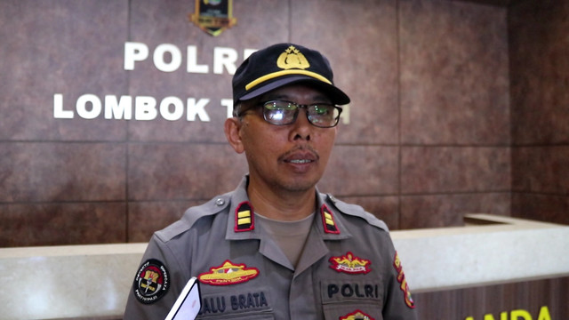 Kasi Humas Polres Lombok Tengah, IPTU Lalu Brata Kusnadi. Foto: Dok. kumparan