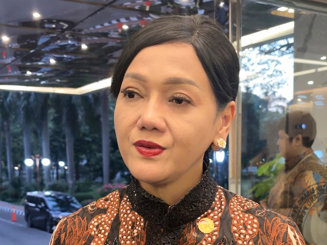 Ketua DK OJK Friderica Widyasari Dewi di Kantor Kemenko Perekonomian, Jakarta, Selasa (14/7/2026). Foto: Najma Ramadhanya/kumparan