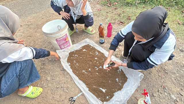 Penambahan asam amino metionin ke dalam pakan ikan