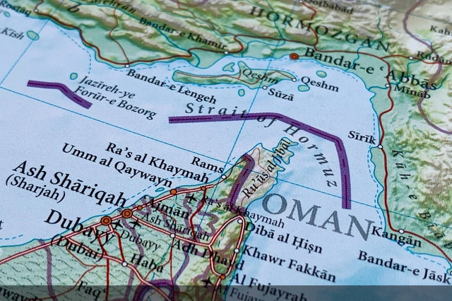 Peta Selat Hormuz (Sumber: Kumparan)