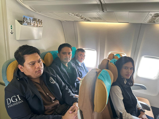 Zheng Rongjing WN China yang dipulangkan ke negara asalnya. Foto: Dok. Istimewa