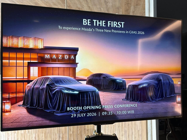 Model baru Mazda di GIIAS 2026. Foto: Fitra Andrianto/kumparan