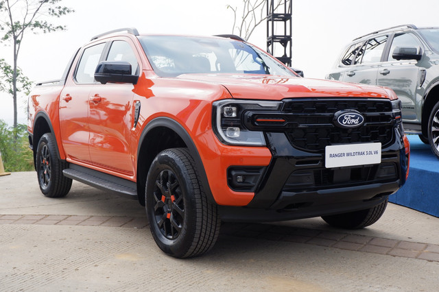 Media first impression New Ford Ranger dan Ford Everest di Bogor, Jawa Barat, Rabu (15/7/2026). Foto: Sena Pratama/kumparan