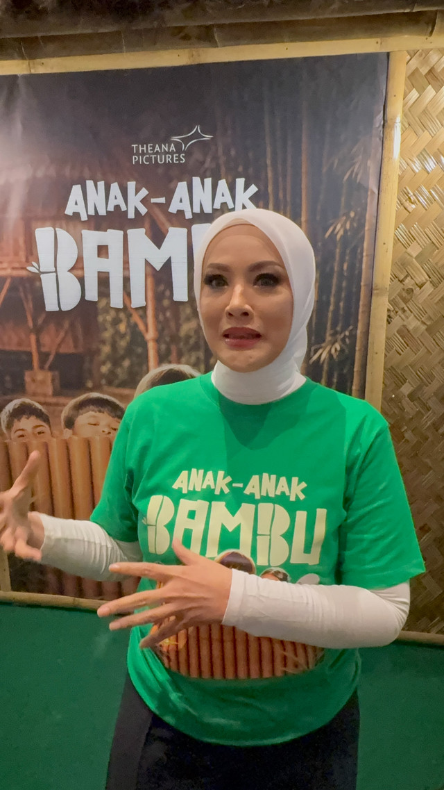 Artis Elma Theana saat ditemui di kawasan Kuningan, Jakarta Selatan. Foto: Aprilandika Pratama/kumparan