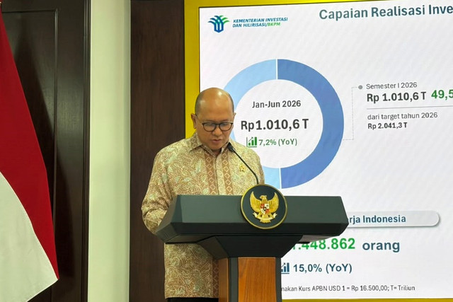 Menteri Investasi dan Hilirisasi Rosan Roeslani di Kantor Presiden, Kompleks Istana Kepresidenan, Jakarta, Kamis (16/7/2026). Foto: Zamachsyari/kumparan