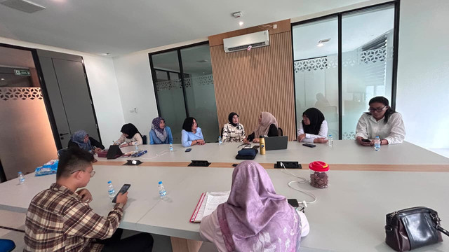Ditres PPA dan PPO Polda Sumut bersama Dinas P3AKB Sumut berkoordinasi dengan Satgas PPK USU untuk mengklarifikasi dugaan pelecehan seksual nonfisik yang diduga dilakukan seorang mahasiswa terhadap sejumlah mahasiswi. Dok Ditres PPA dan PPO Polda Sumut
