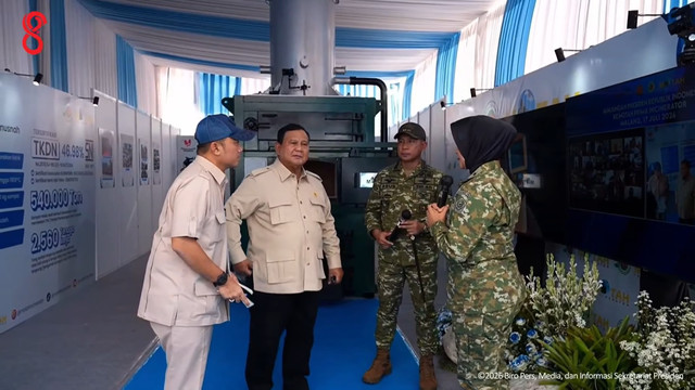 Presiden Prabowo Pimpin Panen Raya Serentak di Seluruh Indonesia Bersama TNI, Malang, Jumat (17/7/2026). Foto: YouTube/ Sekretariat Presiden