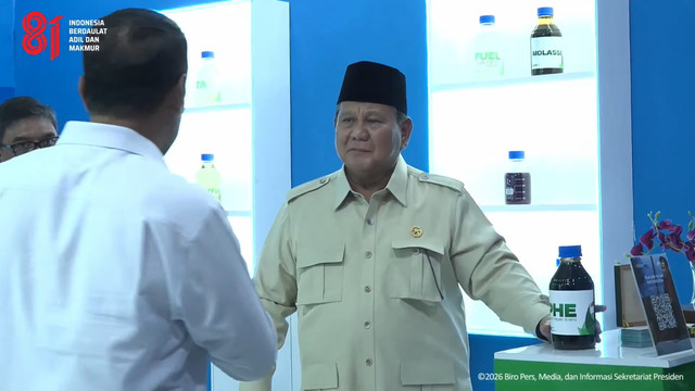 Presiden Prabowo Pimpin Panen Raya Serentak di Seluruh Indonesia Bersama TNI, Malang, Jumat (17/7/2026). Foto: YouTube/ Sekretariat Presiden