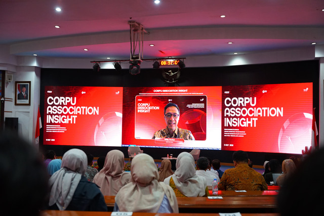 Direktur Human Capital Management Telkom Willy Saelan menyampaikan keynote speech secara daring pada forum CorpU Association Insight di Telkom Corporate University, Bandung, Kamis (9/7). Melalui forum ini, Telkom CorpU mendorong kolaborasi lintas organisasi untuk memperkuat ekosistem pengembangan talenta yang adaptif, terintegrasi, dan berorientasi pada dampak melalui pemanfaatan Artificial Intelligence (AI). Foto: dok. Istimewa.