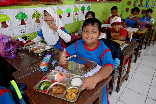 Program Makan Bergizi Gratis. Sumber: BPMI Setpres/Muchlis Jr (presidenri.go.id)