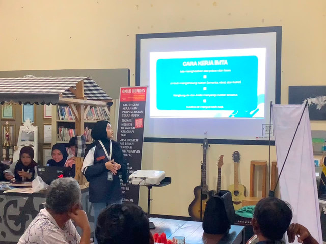 Kegiatan Pemaparan Proker EDUKASI PENERAPAN INTEGRATED MULTI-TROPHIC AQUACULTURE (IMTA) PADA BUDIDAYA IKAN LELE Di Desa Tambaksari, Kecamatan Rowosari, Kabupaten Kendal