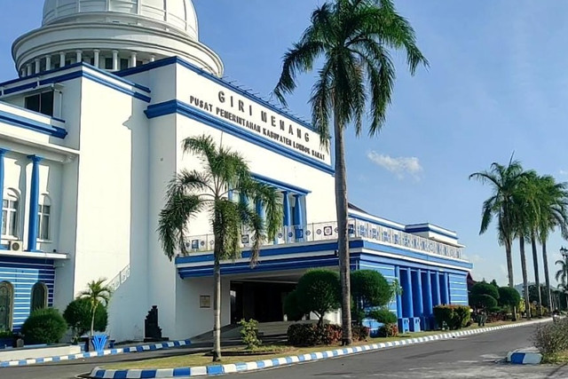 Suasana kantor Bupati Lombok Barat, Senin (20/7/2026). Foto: kumparan
