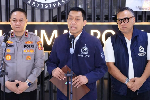 Sekretaris NCB Interpol Indonesia Divhubinter Polri Brigjen Pol Untung Widyatmoko. Foto: Polri/HO/ANTARA