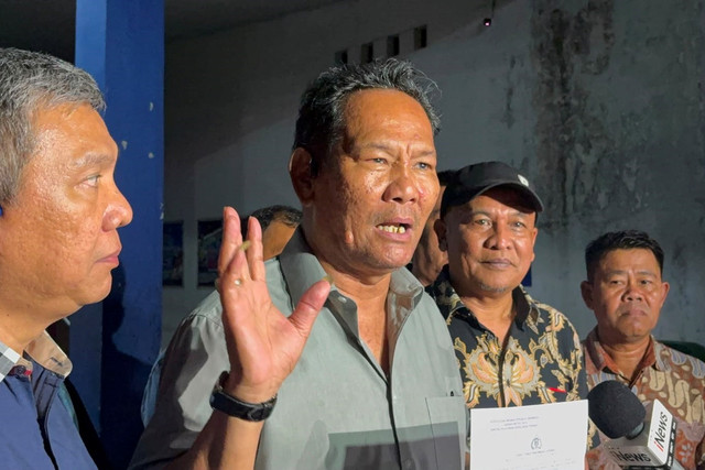 Direktur Anti Kekerasan PWI Pusat Edison Siahaan usai melaporkan Hotman Paris di Polda Metro Jaya, Jakarta, Senin (20/7/2026). Foto: Rayyan Farhansyah/kumparan