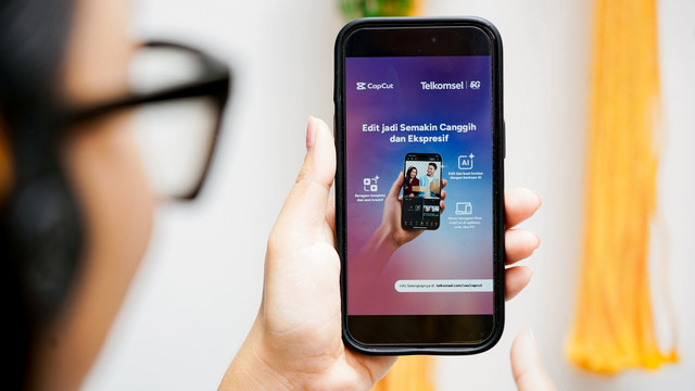 Telkomsel menghadirkan paket bundling CapCut. Foto: Telkomsel.