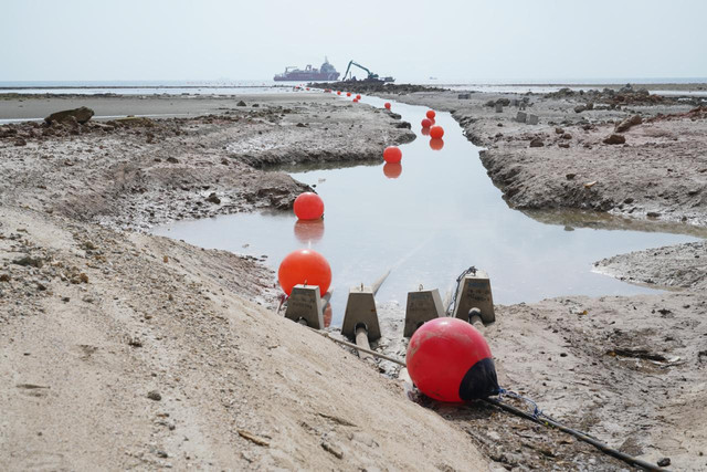 Infrastruktur kabel bawah laut Nongsa Changi Cable (NCC) mendarat di Batam. Foto: Dok. Telkom Indonesia