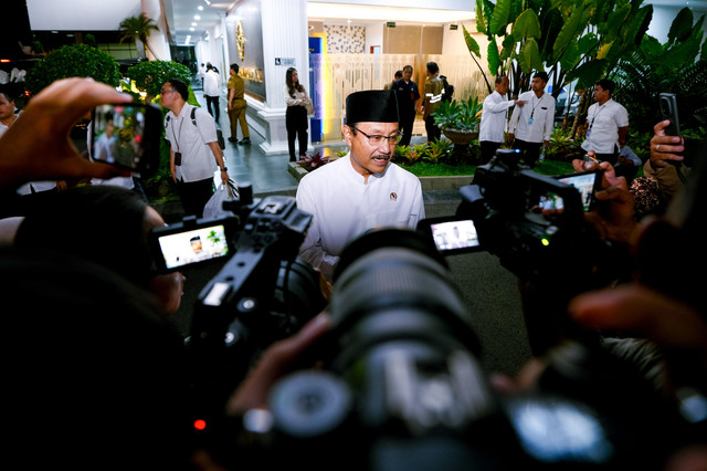 Menteri Sosial Saifullah Yusuf menjadi narasumber secara virtual sebuah program talkshow di Jakarta, Senin (20/7/2026). Foto: Dok. Kemensos