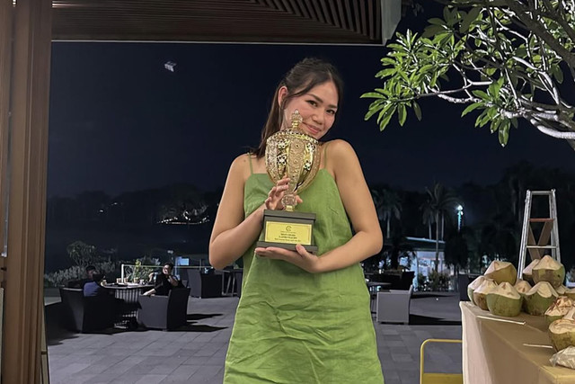 Atlet Golf Jesslyn Wijaya. Foto: Instagram/ @jesswijgolf