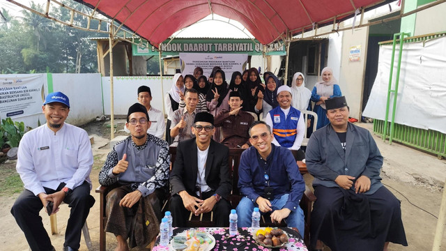 Peresmian Sumur Bor, Hasil Kolaborasi DT Peduli dan Bank BJB Kantor Wilayah 3 (Sumber: DT Peduli)