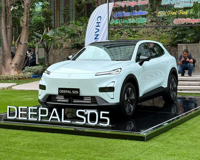 Changan Deepal S05 BEV Foto: Alvian Yoga Yulianto/kumparan