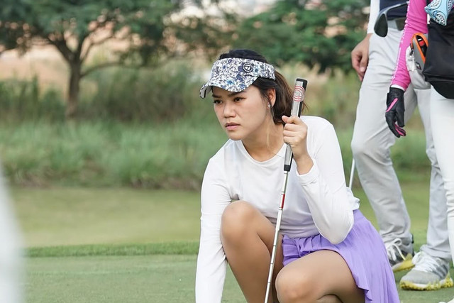 Atlet Golf Jesslyn Wijaya. Foto: Instagram/ @jesswijgolf
