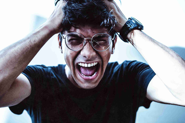 Ilsutrasi Emosi Marah. Gambar: Pexels.