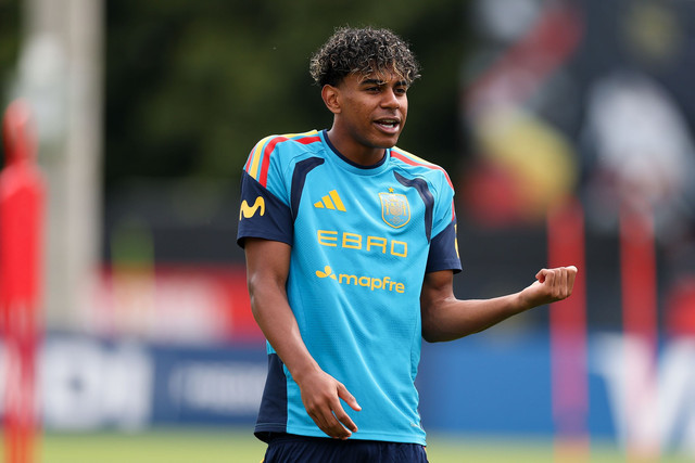 Lamine Yamal (Sumber: Florencia Tan Jun/Getty Images)