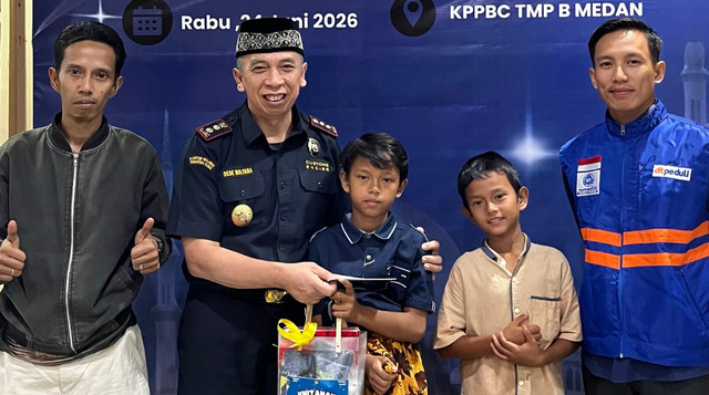 Sinergi DT Peduli dan Bea Cukai Medan, Sukses Gelar Khitanan Massal untuk Anak-anak dari Keluarga Dhuafa di Medan (Sumber: DT Peduli)