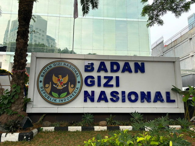 Suasana terkini Gedung Badan Gizi Nasional di kawasan Jakarta Pusat usai kabar mundurnya Kepala BGN Nanik S Deyang, Rabu (22/7/2026). Foto: Nauval Pratama/kumparan
