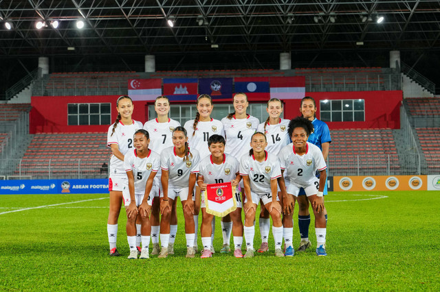Timnas Wanita Indonesia vs Singapura di AFF Women's Cup 2026, Minggu (19/7) di Kuala Lumpur Football Stadium, Malaysia. Foto: PSSI