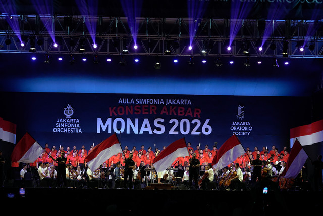 Aula Simfonia Jakarta (ASJ) Sukses Gelar Konser Akbar Monas 2026. Foto: Dok. Istimewa