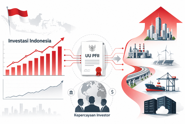 Ilustrasi aktivitas investasi di Indonesia. Foto: AI generate