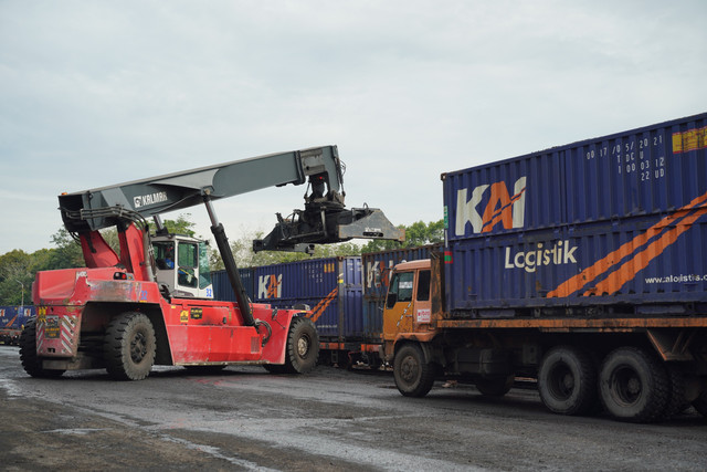 Ilustrasi KAI Logistik. Foto: KAI Logistik.