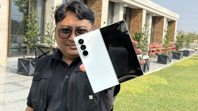 Samsung Galaxy Z Fold 8 Ultra. Foto: Kevin S. Kurnianto/kumparan